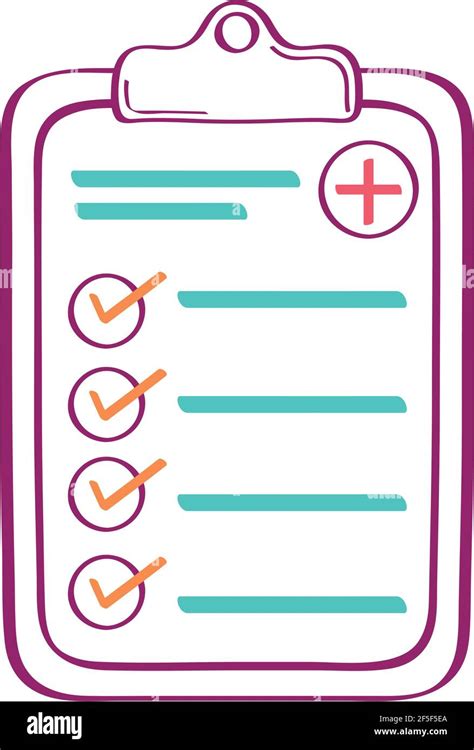 Medical Order Checklist Stock Vector Image And Art Alamy