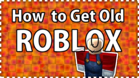 Old Roblox Games