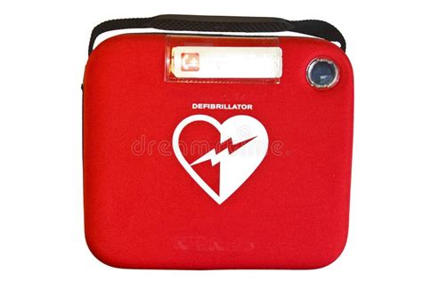 Automated External Defibrillator Or Aed Stock Photo Image Of