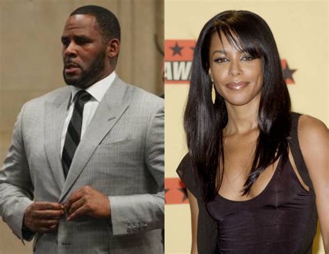 Inside R Kelly’s Illegal Marriage To Aaliyah When She Was 15 Years Old