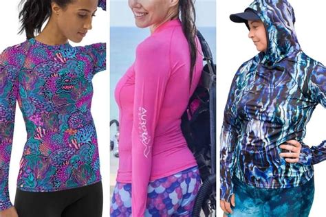 11 Best Scuba Diving Rash Guards For Women Of Different Styles Shapes