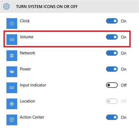 How To Restore The Missing Volume Icon In The Taskbar Notification Area