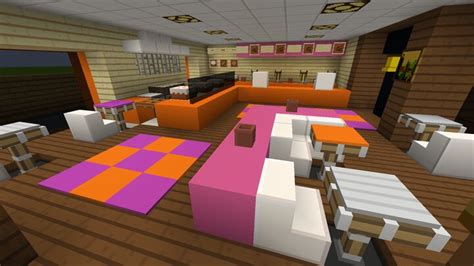 Dunkin Donuts Restaurant Minecraft Map