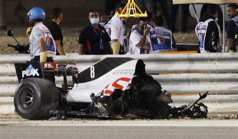 Accident F1 Romain Grosjean 2020 Dengan Santai