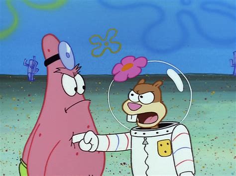 Patrick Sandy Relationship Encyclopedia Spongebobia Fandom