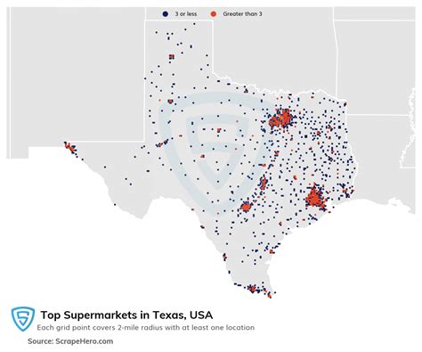 List Of All Top Supermarkets Locations In Texas Usa Scrapehero Data Store