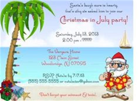 Get in the christmas in july spirit and host your own party this year. Christmas in July Invitation / Christmas in July. What a ...
