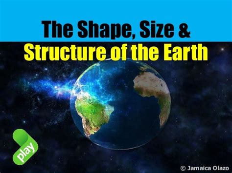 Lesson 8 Shapesize And Structure Of The Earth