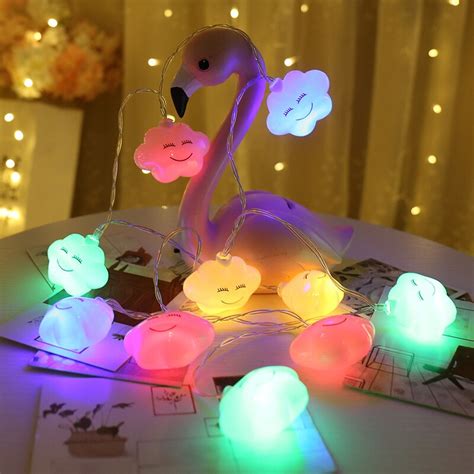 Check spelling or type a new query. Cloud String Lights LED Light Fairy Lamp For Children's ...
