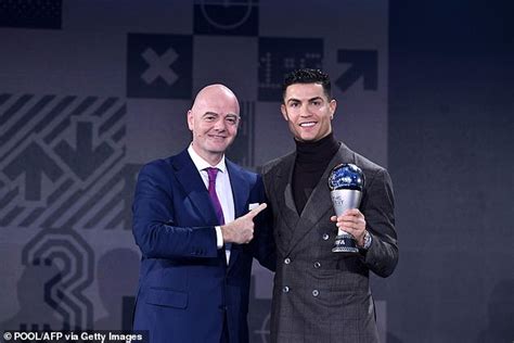 Cristiano Ronaldo Receives Special Recognition At The Best Awards Msc