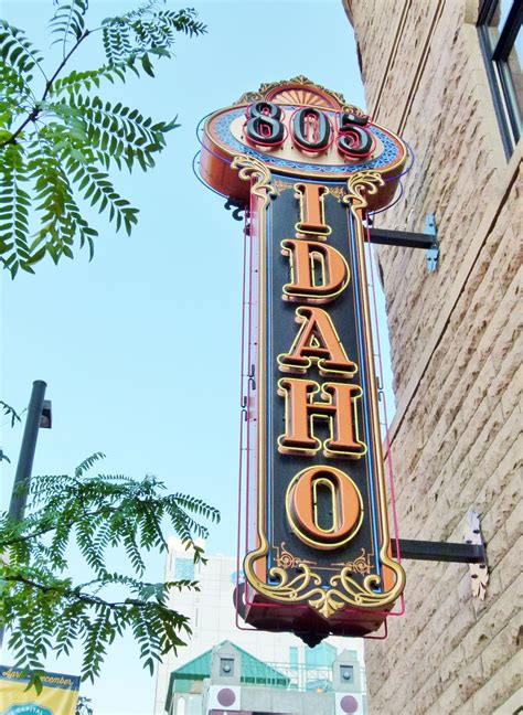 Boise Idaho Shop Signs Illuminated Signs Bar Signs