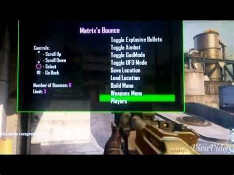 This is a modded save game wich works online as you can see in the video, the tutorial is included in the downloads! Ps3 CoD Bo2 Mod Menu Deutsch // Host Mod Menu // Gameplay ...