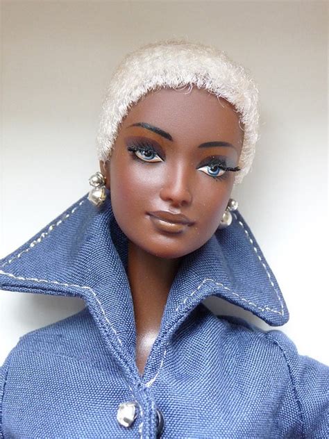 Rare Aa Indigo Obsession By Byron Lars African American Barbie Doll