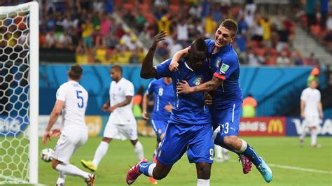 World Cup 2014 Italy Beats England 2 1 In Manaus With Goals To