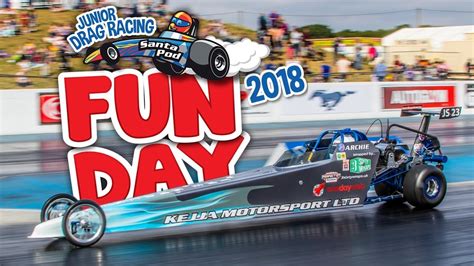 Junior Drag Racing Day 2018 Highlights At Santa Pod Raceway Youtube