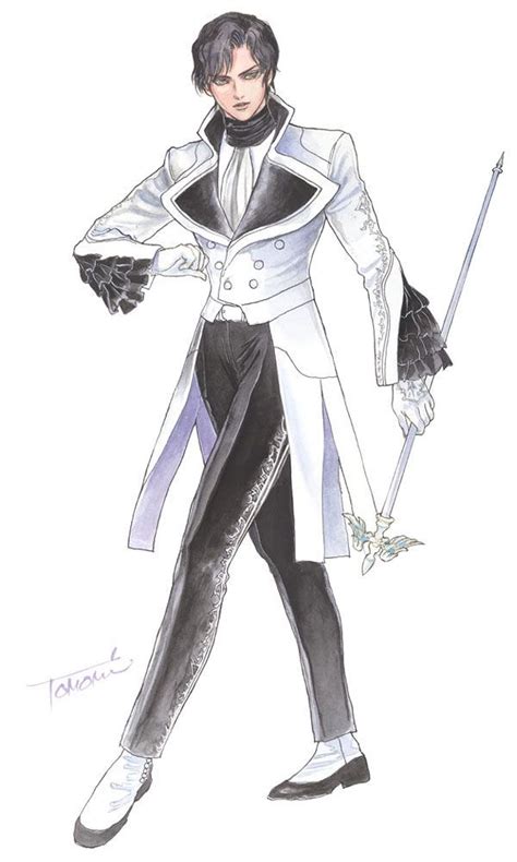 Granado Espada Male Wizard Concept Character Design