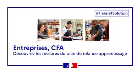 Le but est de les rendre facilement accessibles. Entreprises, CFA - mesures du plan de relance pour l ...