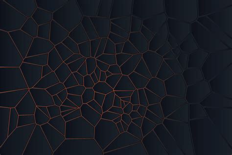 Voronoi Diagram Blocks Cell Pattern Geometric Background Design In