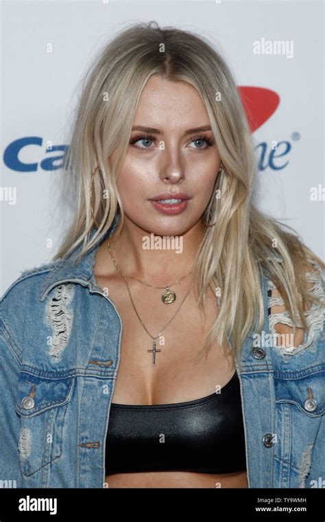 Corinna Kopf Arrives For The Iheartradio Music Festival At The T Mobile Arena In Las Vegas