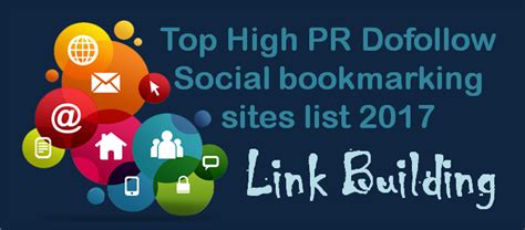 Top High PR Best Social Bookmarking Sites List
