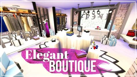 Sims 4 Room Makeover Elegant Boutique Youtube