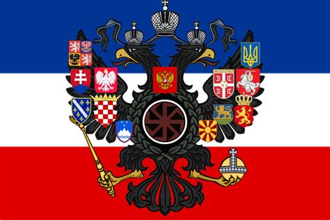 Slavic Union Monarchy Flag By Randomstuff6969 On Deviantart