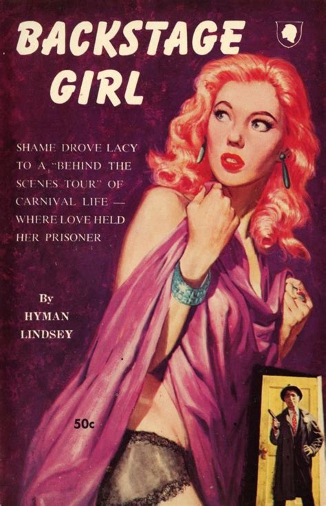 Hyman Lindsey Backstage Girl Chariot Books 131 1960 Cover Artist