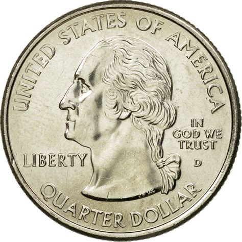 Coin United States Quarter 2000 Us Mint Denver Copper Nickel