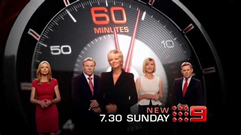 A new zealand version uses segments of the show. Channel Nine - 60 Minutes: Story Promo 26.02.13 - YouTube