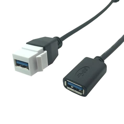 C Ble D Extension Usb A M Le Femelle Vers A Femelle Courempla Ant