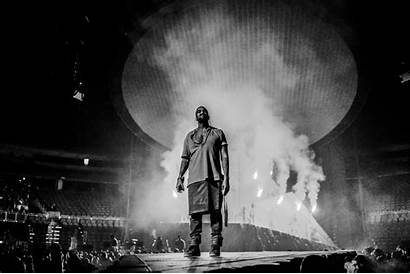 Kanye West Yeezus Concert Stage Desktop Performing