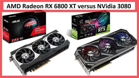 Amd Radeon Rx 6800 Xt Vs Nvidia Rtx 3080 Proclockers
