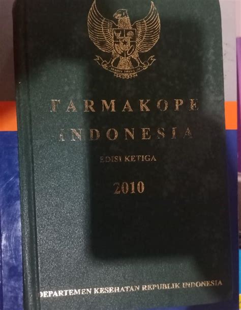 Farmakope Indonesia Edisi Iii Buku And Alat Tulis Buku Di Carousell