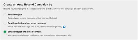 How To Auto Resend Unopened Emails Mailerlite