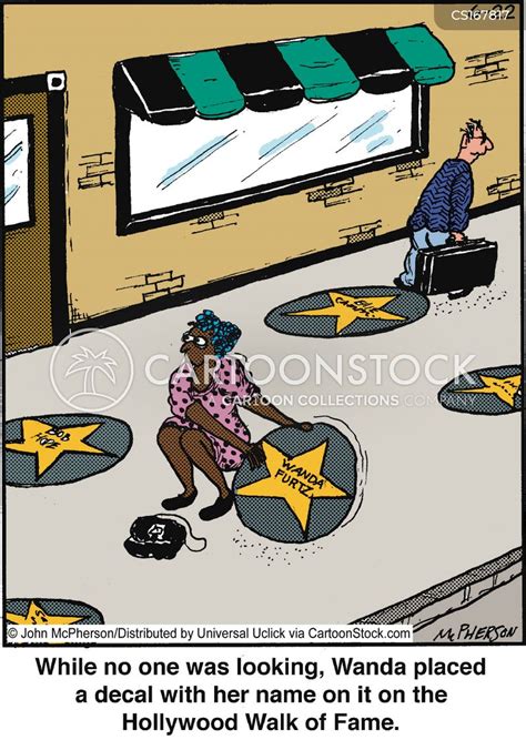 Walk Of Fame Cartoons And Comics Funny Pictures From Cartoonstock