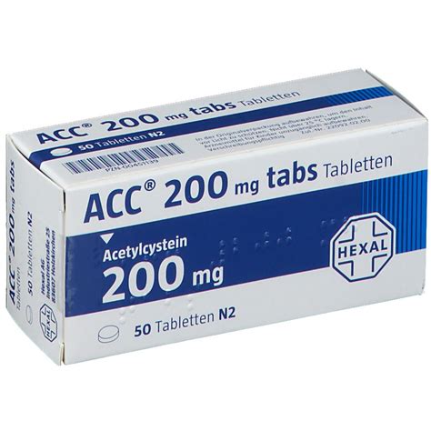 Acc® 200 Mg Tabs Tabletten 50 St Shop