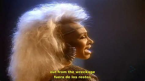 Tina Turner We Dont Need Another Hero Subtitulada Youtube