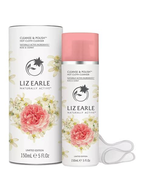 Liz Earle Cleanse And Polish™ Hot Cloth Cleanser Rose And Cedrat Limited Edition 150ml At John