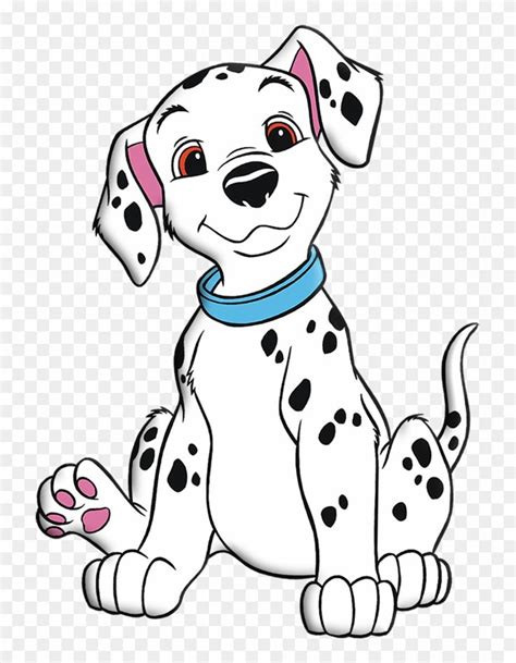 Dalmatian Clipart Animated Puppy Coloring Pages Png Download Is