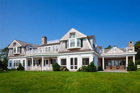 Coastal New England Harbor House New England Style Homes New England