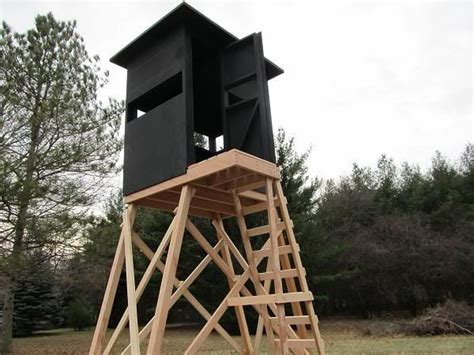 Tower Deer Stand Project Rons Outdoor Blog Deer Hunting Stands