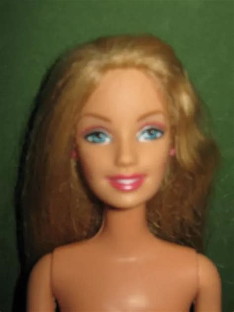 Honey Blond Barbie Doll Belly Button Body Beach Feet Nude