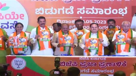 Bjp Manifesto For Karnataka