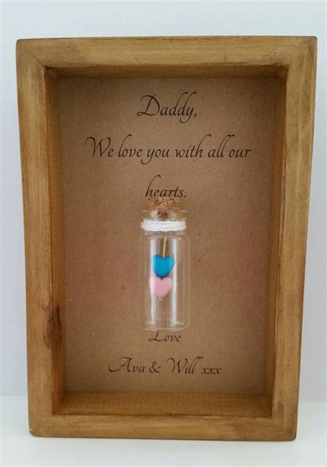 Maybe you would like to learn more about one of these? Handmade personalised Daddy gift, Love you Daddy quote ...