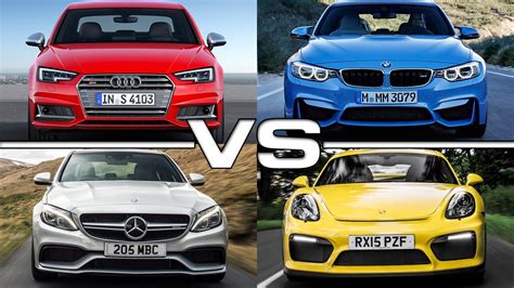 Bmw 760li кладет стрелку спидометра за 24 секунды. Audi S4 vs BMW M3 vs Mercedes AMG C63 vs Porsche Cayman GT4 - YouTube