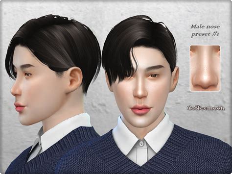 The Sims Resource Male Nose Preset N1