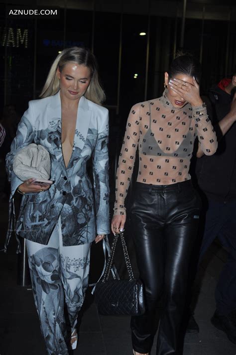 Maura Higgins Sexy Seen Leaving The Ivy Bar And Restaurant With Molly