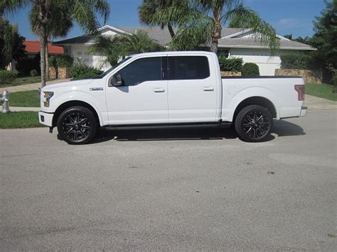 White F150s With Black Wheels Lets See Them Page 2 Ford F150 Forum