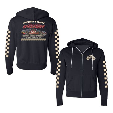 Checkered Speedway Hoodie Shop The Musictoday Merchandise Official Store