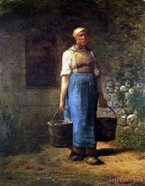 Jean Francois Millet The Water Carrier Painting The Water Carrier